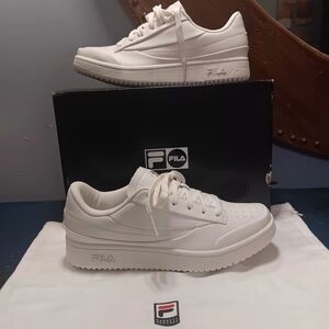 Barneys New York Fila White  Sneakers